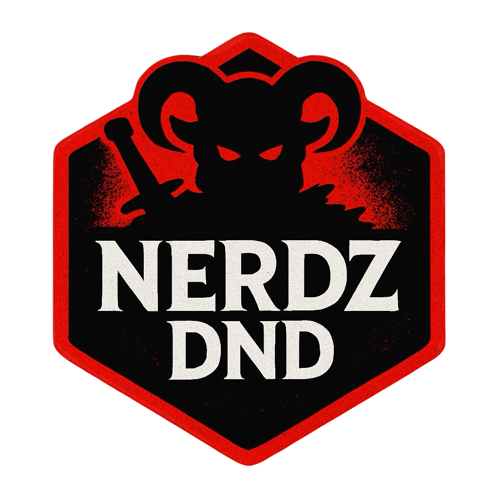 Nerdz D&D logo